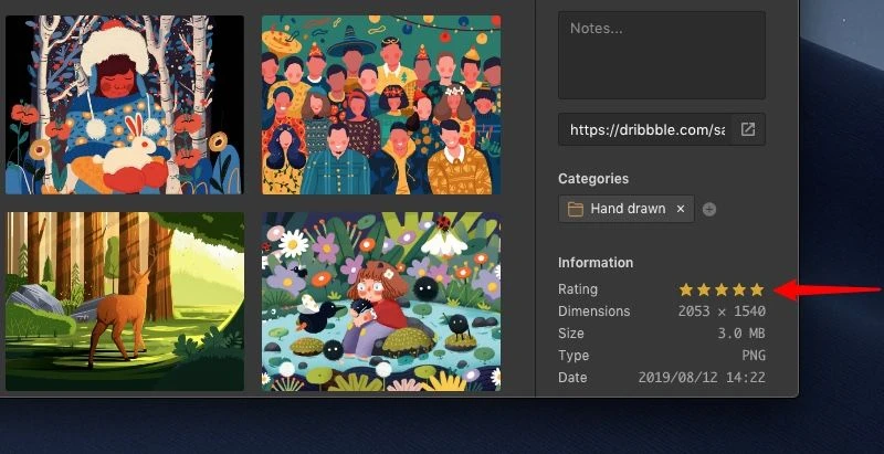 Image from Eagle - Star Ratings